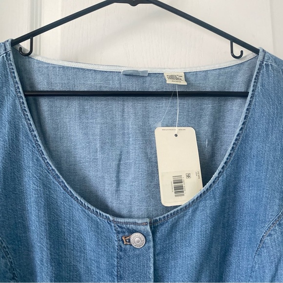 Levi’s blue Jean long sleeve top size-XL - Picture 4 of 7